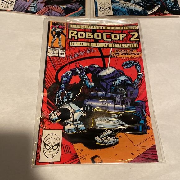 Robocop 2- #1, 2 & 3- Complete Set- 1990- Marvel Comics - Picture 4 of 4